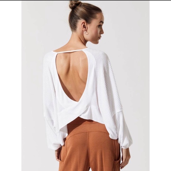 F.P  WE THE  FREE WHITE LOVE ME THERMALS - Picture 4 of 8